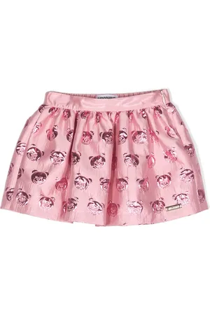Moschino Kort nederdel med bamsetryk