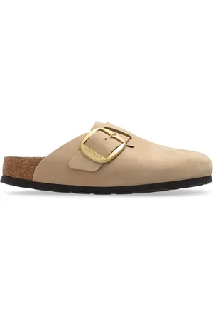 Birkenstock Lædersandaler med spænde