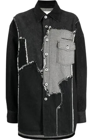 Feng Chen Wang Oversize denimskjorte