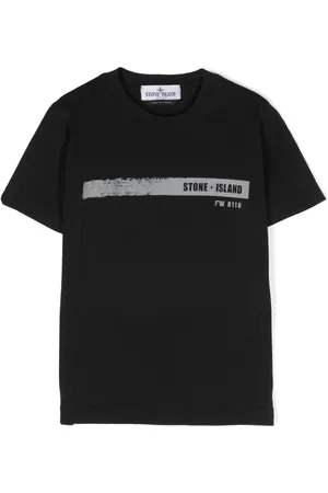Stone Island T-shirt med logotryk
