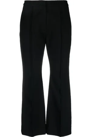 Jil Sander Cropped bukser med høj talje