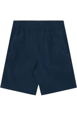 A Bathing Ape Moonface shorts med logomærke