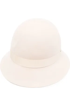 HELEN Hat i filt med bånddetalje