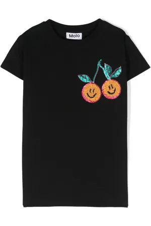 Molo T-shirt med pailletudsmykning