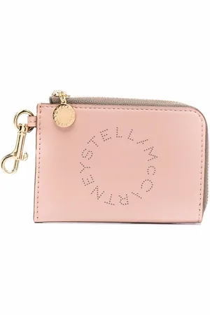 Stella McCartney Møntpung med lynlås og logo