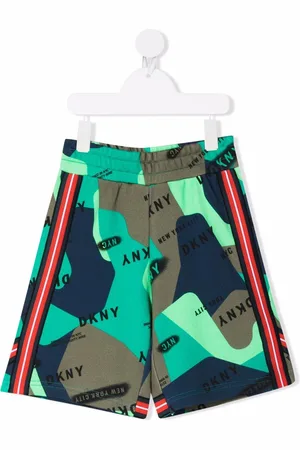 DKNY Badeshorts med kamuflagetryk