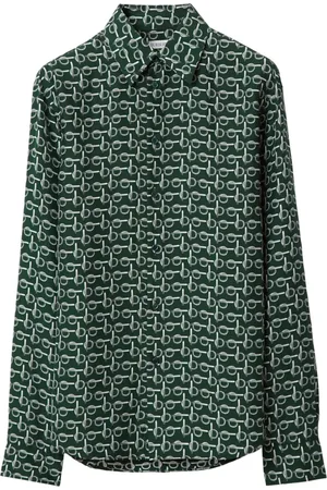 Burberry B silkeskjorte