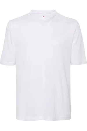 Kiton Piqué-vævet T-shirt