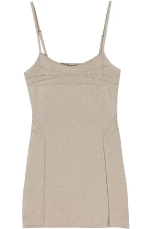 Jacquemus Kort La Robe Fiesta kjole med glimmer