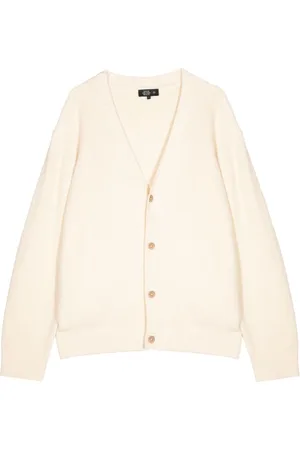 MAN ON THE BOON. Vaffelstrikket cardigan