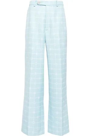 Casablanca Uldbukser med hjertemonogram-jacquard