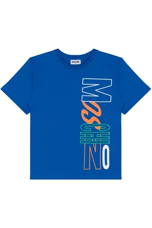 Moschino T-shirt med holografisk tryk