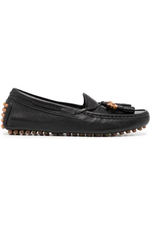 Gucci Loafers i læder med kvastdetalje