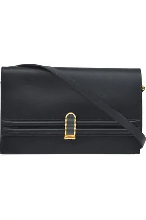 Hermès Pre-owned skuldertaske i satin fra 1983