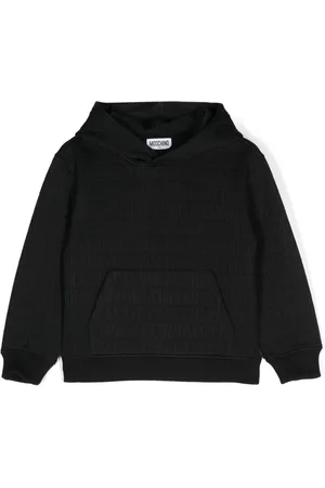 Moschino Hættetrøje med præget logo