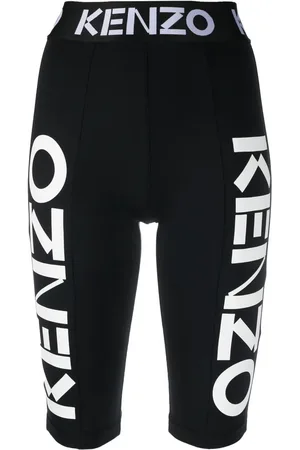 Kenzo Leggings-lignende shorts med logotryk
