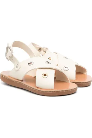 Ancient Greek Sandals Little Maria Eyelets sandaler i læder