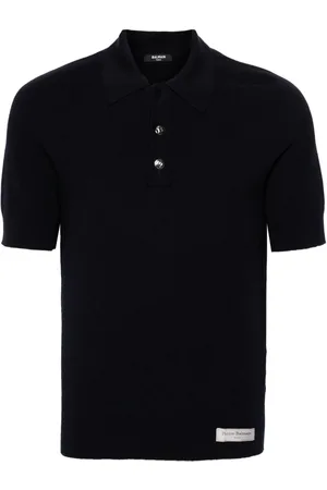 Balmain Kortærmet skjorte i merino
