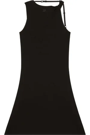 Courrèges Kort kjole i jersey med stropdetalje