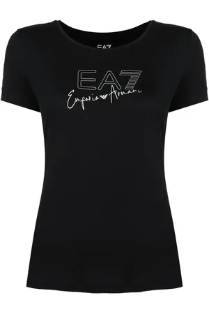 EA7 T-shirt med logotryk