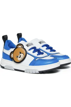 Moschino Sneakers i læder med bamsemærke