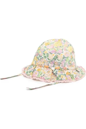 Tartine Et Chocolat Hat i bomuld med blomstertryk