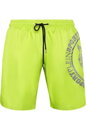 Philipp Plein Badeshorts med logotryk