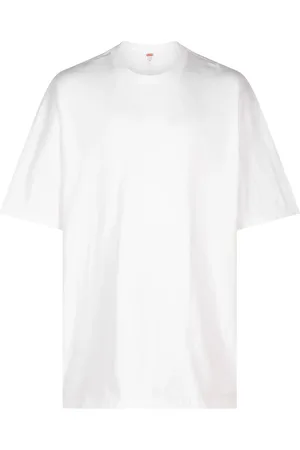 Supreme T-shirt med maling-tryk