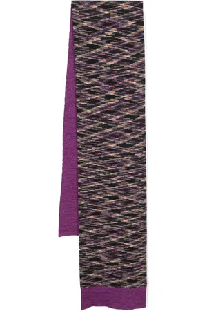 Missoni Intarsia-mønstret tørklæde