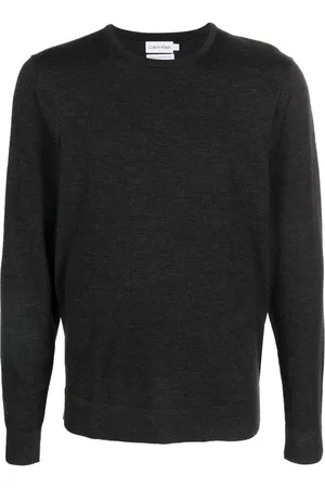 Calvin Klein Superior uldtrøje med rund hals
