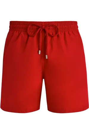 Vilebrequin Badeshorts med logoapplikation