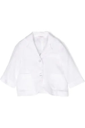 Le Bebé Enfant Enkeltradet blazer i hør