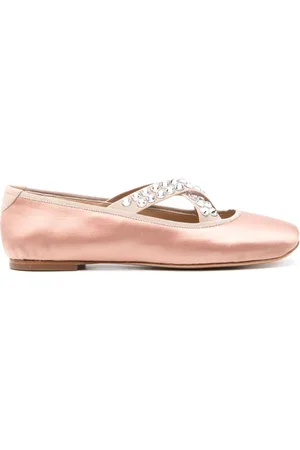 Casadei Rhinstensudmykkede ballerinasko