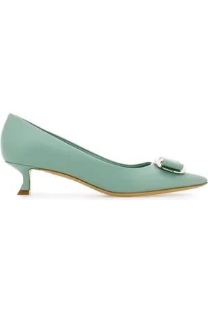 Salvatore Ferragamo New Vara 40mm pumps i læder