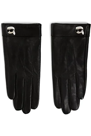Karl Lagerfeld Ikon handsker i læder