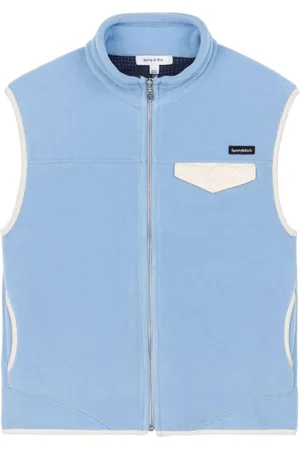 Sporty & Rich Polar vest med lynlås