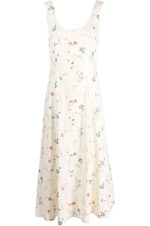 Ralph Lauren Kjole med blomstertryk
