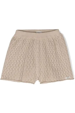 Donsje Canae shorts i pointelle-strik