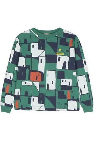The Animals Observatory The Houses T-shirt med broderet logo