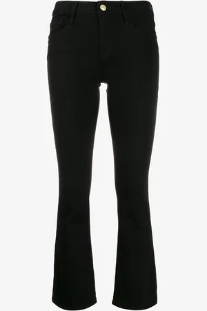 Frame Cropped jeans med smal pasform