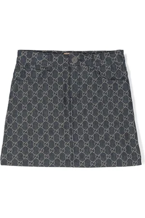 Gucci Kort nederdel i GG Damier-jacquard