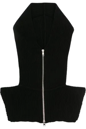 Cashmere In Love Ribstrikket hættetrøje