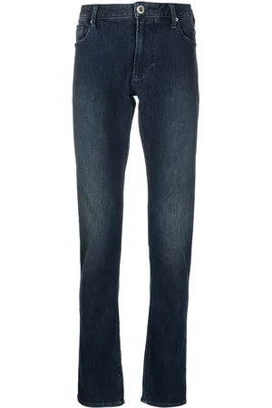 Emporio Armani Skinny-jeans med lav talje