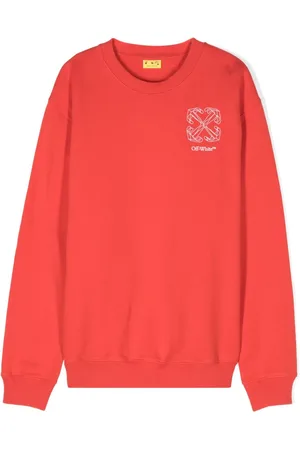 OFF-WHITE 3D-sweater med piletryk
