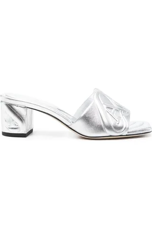 Alexander McQueen 60 mm Seal mules