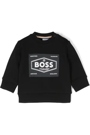 HUGO BOSS Sweatshirt med fremhævet logo