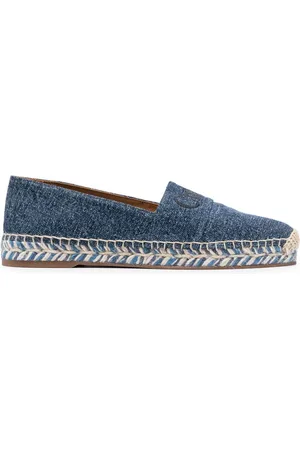 Chloé Flade espadriller med broderet logo