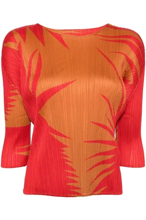 PLEATS PLEASE ISSEY MIYAKE Plisseret PIQUANT top