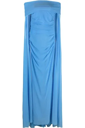 TALBOT RUNHOF Kappe-kjole med off-shoulder-snit