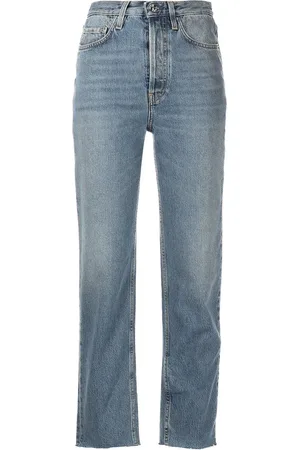 Totême Cropped jeans med lige ben